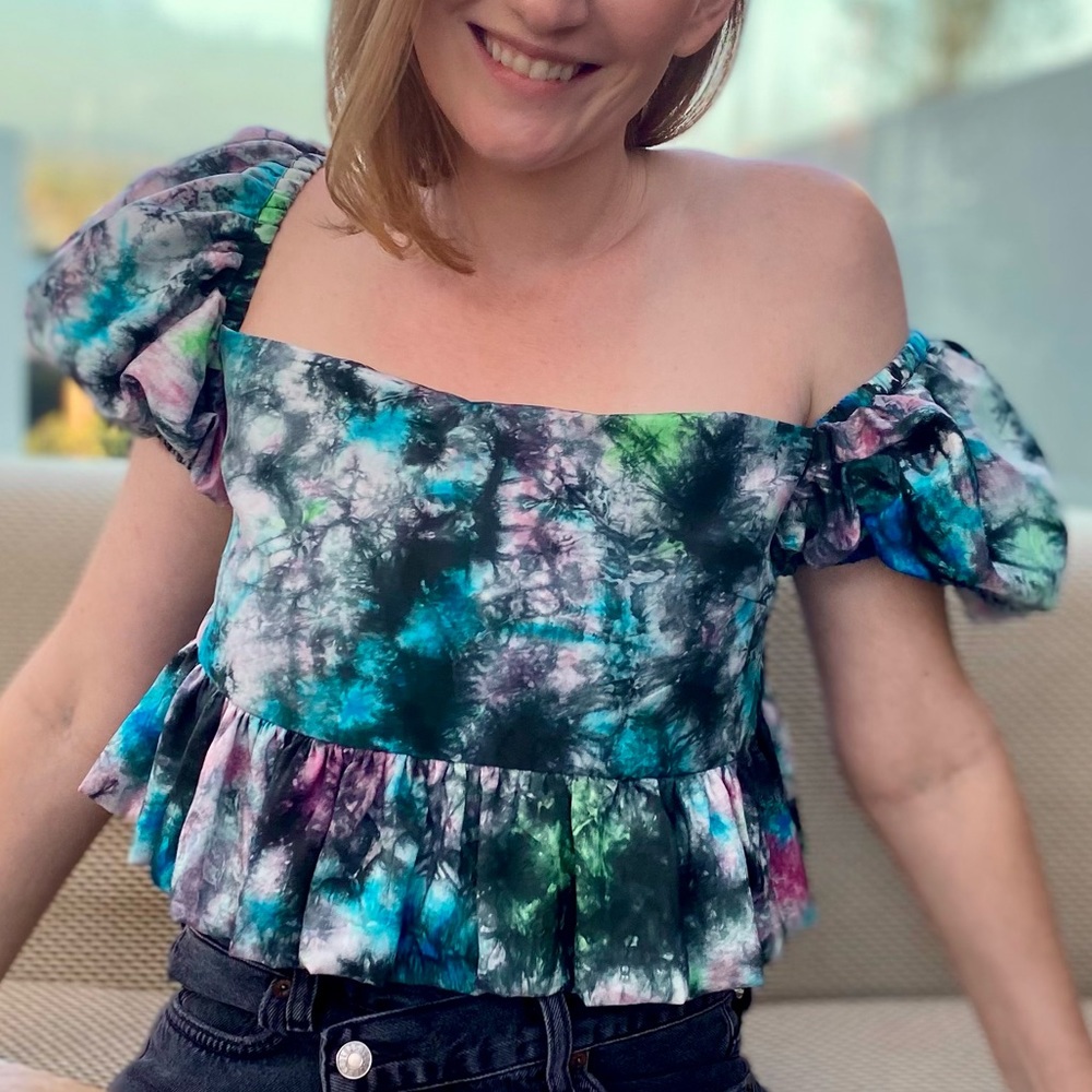 Azeeza Rory Silk Top